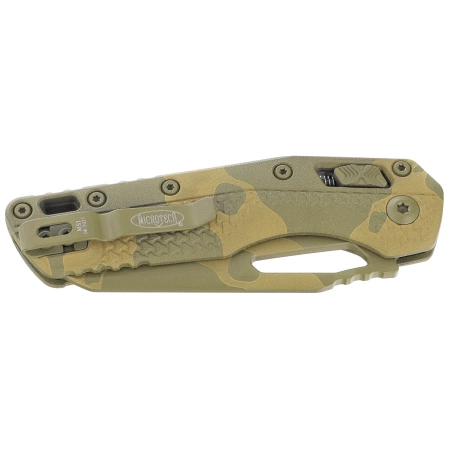 Nóż składany Microtech MSI S/E Ram-Lok Bazooka Camo Tri-Grip Polymer, Bazooka Camo M390MK by Tony Marfione (210T-1PMBOC-X9Z10)