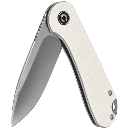 Nóż składany CIVIVI Elementum Flipper Patterned Ivory G10, Satin D2 (C907A-3)