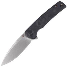WeKnife Subjugator Gray Titanium/Marble Carbon Fiber, Satin CPM 20CV (WE21014D-1)