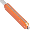 Fox Vulpis Orange Aluminium, Polished N690Co Pocket Knife (FX-VP108 OR)