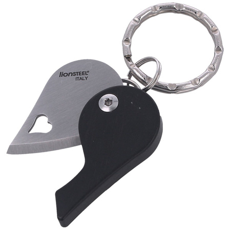 LionSteel lionBeat Ebony Wood, Keychain Knife (LB EB)