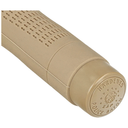 Pałka teleskopowa hartowana ESP Ergonomic 16'' Khaki (ExB-16HE-KH-BK BH-54)