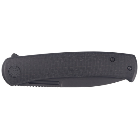 Civivi Knife Cetos Black Micarta / Stainless, Black Stonewashed 14C28N (C21025B-2)