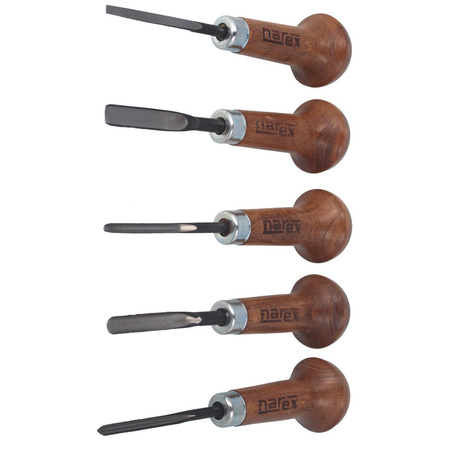 Set of 7 woodcarving chisels Narex Profi (868300)