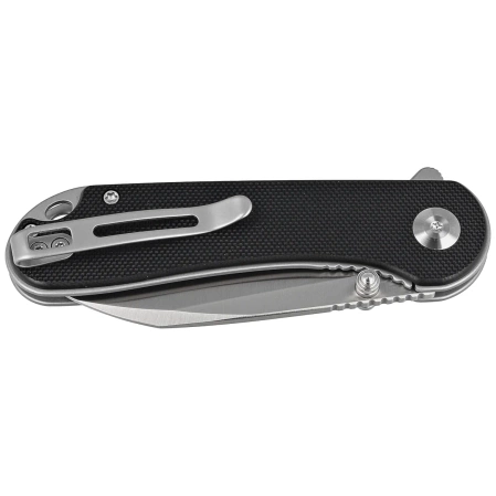 Nóż składany Civivi Elementum Wharncliffe Black G10, Satin Nitro-V (C18062AF-1)