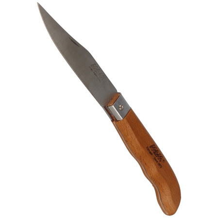 MAM Sportive Pocket Knife, Medium Dark Beech Wood 83mm (2045-MW)