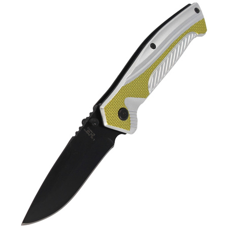 Herbertz Solingen Green / Silver Aluminium, Black Blade (566311)