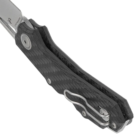 Viper Alfa Knife Carbon Fiber, Satin MagnaCut by Simone Tonolli (V6020FC)