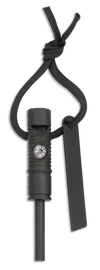 Krzesiwo Barbaric 33286 Fire Starter Black z gwizdkiem i kompasem