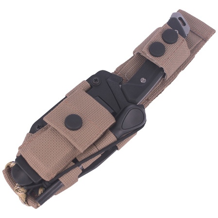 Nóż Extrema Ratio Sethlans Black G10, Stone Washed N690 by Daniele Dal Canto (04.1000.0463/SW/DW)