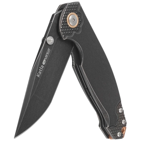 Nóż składany Viper Katla DSW Titanium 3D, Dark Stonewashed M390 by Jasper Voxnæs (V5984TI3D)