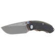 Remette Wild Species GC103 Knife Green/Black G10, Fine Hand Grinding 14C28N (GC103-D)