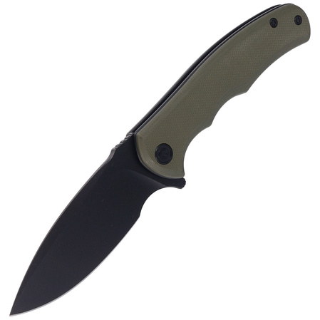 Nóż składany Civivi Mini Praxis Green G10, Black Stonewashed D2 (C18026C-1)