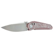 Nóż składany Bestech Mothus Purple Titanium, Satin M390 by Kombou (BT2206D)