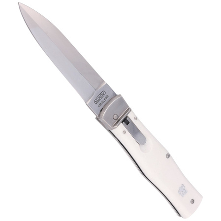 Mikov Predator White ABS, Mirror switchblade (241-NH-1/KP WHITE)