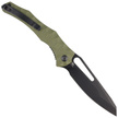 CIVIVI Spiny Dogfish Green G10, Black Stonewashed 14C28N by Gavko Knives (C22006-3)