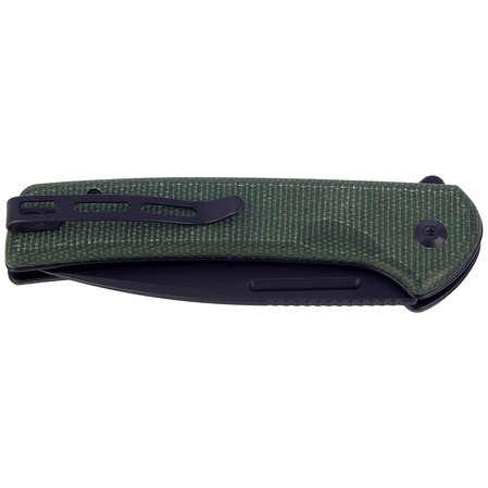 Civivi Knife Conspirator Green Micarta, Black Stonewashed (C21006-2)