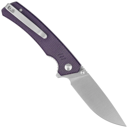 Civivi Merit Knife Purple Canvas Micarta, Satin 14C28N (C24012-3)