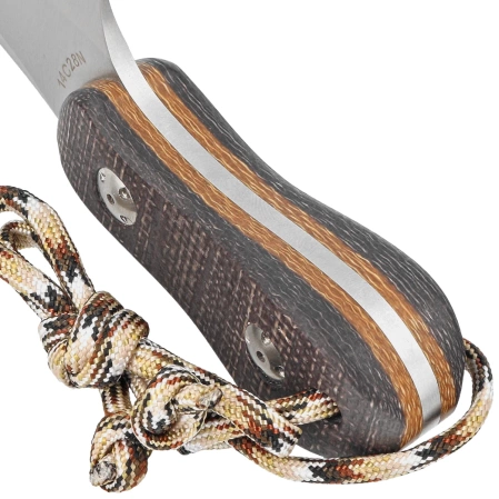 Nóż Muela Mouse-7M Brown Jute Micarta, Satin 14C28N