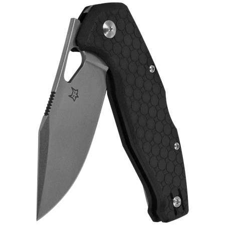 Nóż składany FOX KITA Black FRN, Stonewashed Niolox by Jesper Voxnaes (FX-625 BSW)
