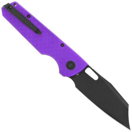 Nóż składany Bestechman Guardian Purple G10, Black PVD D2 (BMK11H)