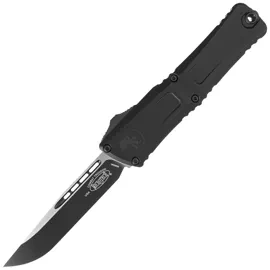 Microtech Combat Troodon Gen III S/E OTF Knife Black Aluminum, Tactical M390MK by Tony Marfione (1143-1T)