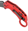 Nóż grawitacyjny Reate EXO-K Gravity Karambit Red Aluminium, Black PVD N690