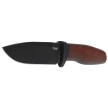 Nóż LionSteel Acha Natural Burlap Micarta, Black Stonewashed M390 by Molletta (AH B BLN)