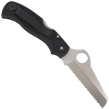 Nóż składany Spyderco Rescue 79mm FRN Black (C45SBK)