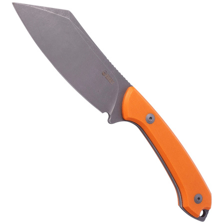 Nóż Kubey Perses Orange G10, Bead Blasted D2 (KU302A)
