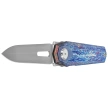 Remette RT-Infinite Power Knife Fired Titanium, Hand Grinding Pearlescent M390 (RTIP-M)