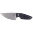 MKM Makro 1 Black G10 Knife, Stonewashed M390 by Jesper Voxnæs (MKMA01-GBK)
