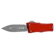 Microtech Combat Troodon Gen III D/E OTF Knife Red Aluminum, Apocalyptic M390MK by Tony Marfione (1142-10APRD)