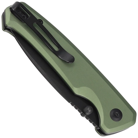 Civivi Altus Green Aluminum, Black Stonewashed Nitro-V knife (C20076-5)