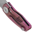 Bestech Tulip Frame Lock Knife Purple Titanium, Stonewashed / Satin M390 by Ostap Hel (BT1913C)