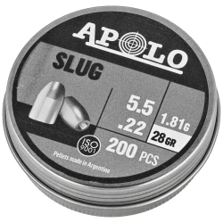 Śrut Apolo Slug 28 5.5 mm, 200 szt. 1.81g/28.0gr (19302)