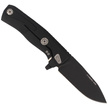 Nóż składany LionSteel ROK Black Aluminium, Black M390 by Molletta (ROK A BB)