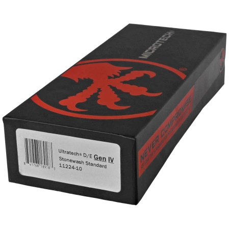 Microtech Ultratech Gen IV D/E OTF Knife Black Aluminum, Stonewashed M390MK by Tony Marfione (11224-10)