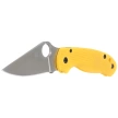 Spyderco Para 3 Salt Yellow FRN, Satin MagnaCut by Eric Glesser Knife (C223PYL)