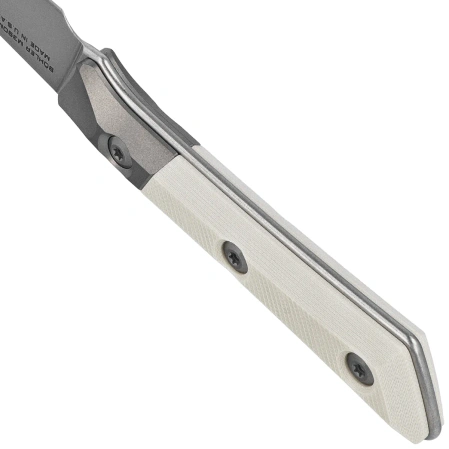 Microtech Pairing Kitchen Knife Ivory G10, Stonewashed MK390 (3500B-10IV)