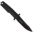 Nóż K25 RK-31910 Black Rubber, Black Titanium 7Cr17Mov