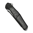 Nóż składany WeKnife 702XI LE No 087/150 Black Integral Titanium/Aluminum Foil Carbon Fiber, Black Stonewashed M390 (WE07B-2)
