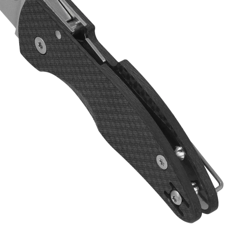 Spyderco MicroJimbo Sprint Run Knife Black G10, Satin CPM S90V by Michael Janich (C264CFP)