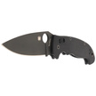 Spyderco Manix 2 XL Knife Black G10, Black DLC CPM S30V by Eric Glesser (C95GPBBK2)