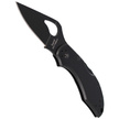 Spyderco Byrd Robin 2 Stainless Black Blade, PlainEdge (BY10BKP2)
