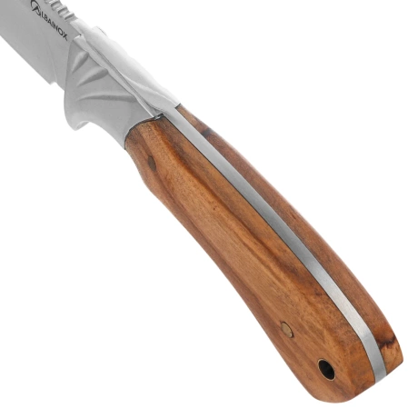 Martinez Albainox Hunting Knife Olive Wood, Mirror 3Cr13MoV (32360)