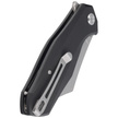 Nóż składany Kubey Echo Black G10, Bead Blasted D2 (KU329A)