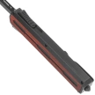 Tekto A7 Zastava D/E Black Aluminum/Red Wood OTF Knife, Black CPM S35VN