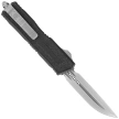 Nóż automatyczny OTF Microtech Scarab II Gen III D/E-S Black Aluminium, Stonewashed M390MK by Tony Marfione (1180-10)