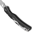 Spyderco Native Chief Black FRN, Satin CTS BD1N by Sal, Eric Glesser (C244PBK)